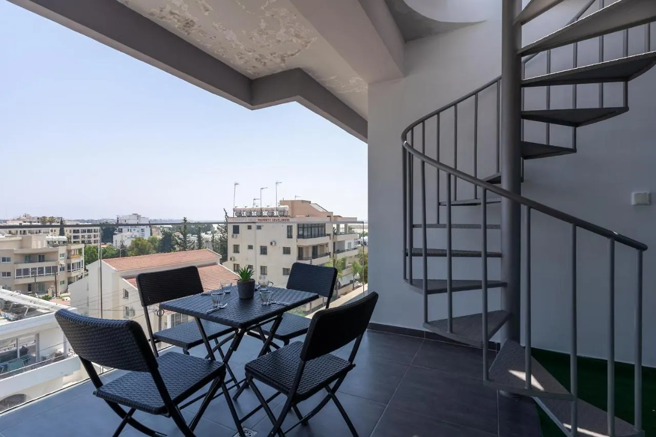 Jay'S Penthouse 2-Br Apt W/ Terrace In Larnaca 0*,  Cyprus